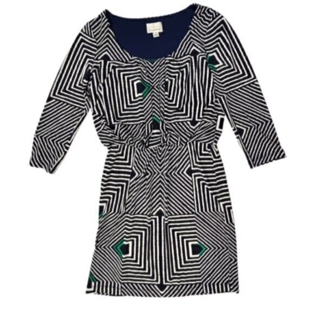 🎉PRICE REDUCED🎉 Donna Morgan Blue‎ Blouson Shift Dress 4 Lined Office Casual